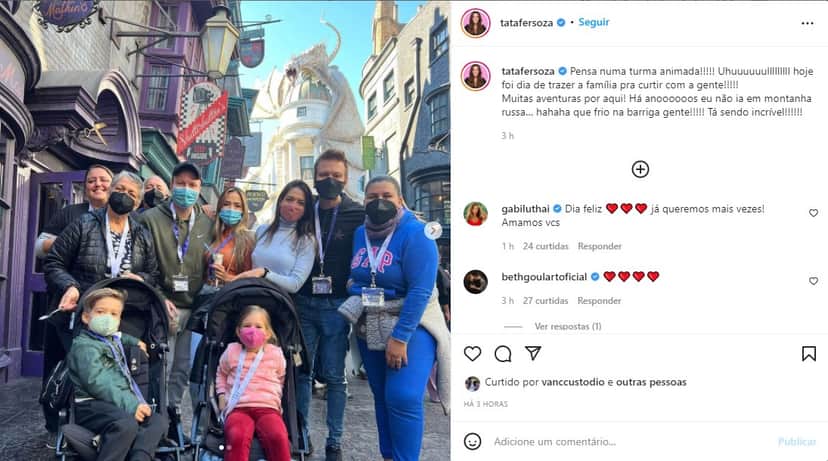 Thaís Fersoza mostra passeio com a família - Foto: Reprodução Thaís Fersoza mostra passeio com a família - Foto: Reprodução