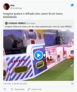 Web reagiu ao "falha nossa" do BBB22 (Foto: Reprodução / Twitter) Web reagiu ao "falha nossa" do BBB22 (Foto: Reprodução / Twitter)