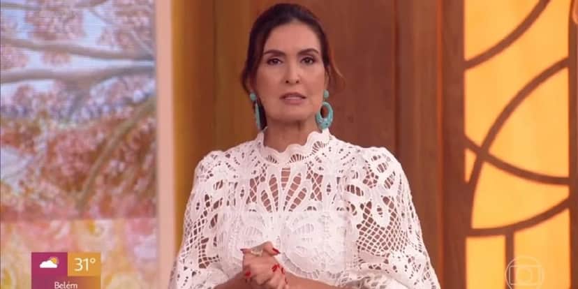 Fátima Bernardes sob o comando do 'Encontro' (Foto: Divulgação) Fátima Bernardes sob o comando do 'Encontro' (Foto: Divulgação)