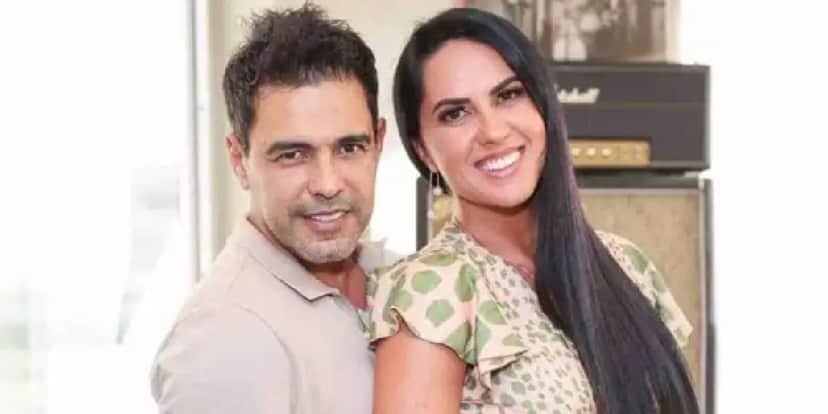 Zezé Di Camargo ao lado de Graciele Lacerda (Foto: Divulgação) Zezé Di Camargo ao lado de Graciele Lacerda (Foto: Divulgação)