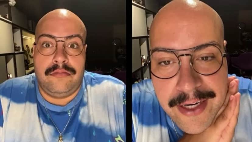 BBB22: Tiago Abravanel desabafa em live nas redes sociais (Foto: Reprodução)