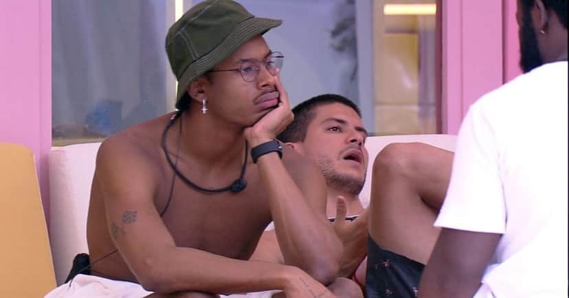 BBB22: Arthur Aguiar e Paulo André definem novas estratégias de jogo (Foto: Reprodução)