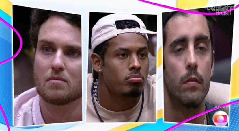 Em palavras finais de Tadeu Schmidt, emparedados tem suas reações expostas Em palavras finais de Tadeu Schmidt, emparedados tem suas reações expostas