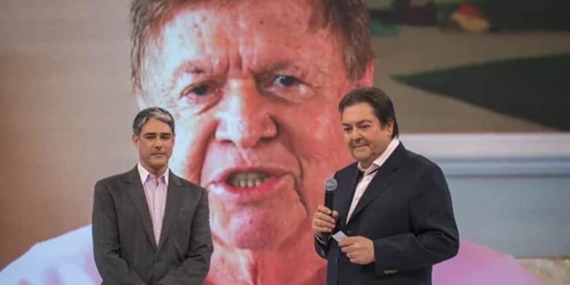 Boni falou em vídeo sobre quando encontrou William Bonner na Band (Foto: Reprodução/TV Globo) Boni falou em vídeo sobre quando encontrou William Bonner na Band (Foto: Reprodução/TV Globo)