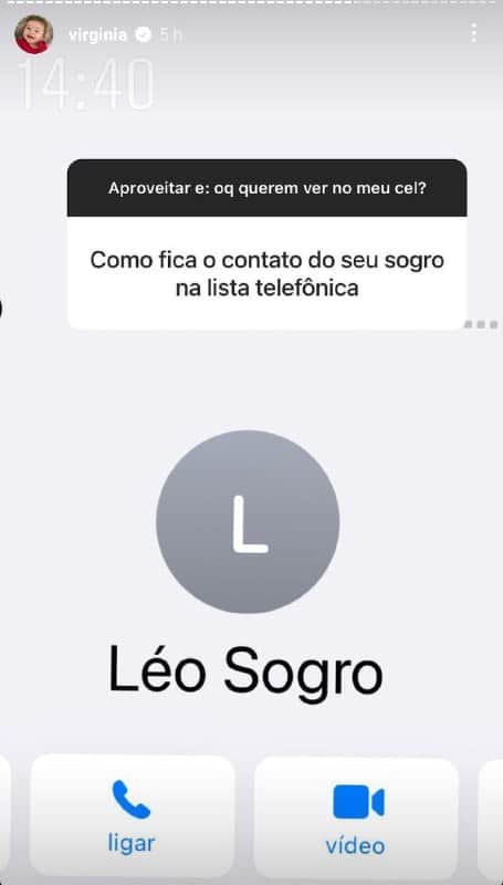 Virgínia é casada com Zé Felipe, filho de Leonardo (Foto: Reprodução) Virgínia é casada com Zé Felipe, filho de Leonardo (Foto: Reprodução)