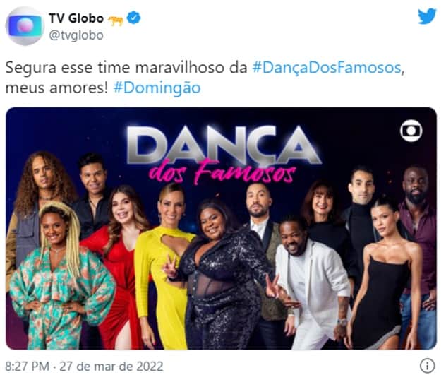 Elenco da Dança dos Famosos é divugado Elenco da Dança dos Famosos é divugado