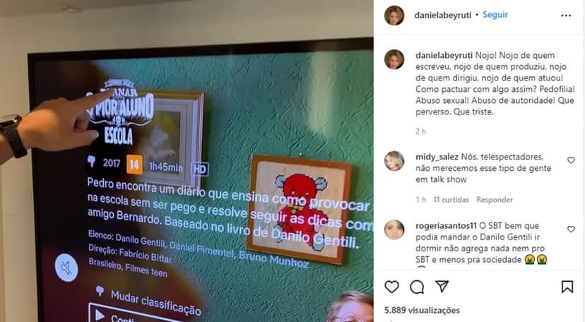 Daniela Beyruti, filha de Silvio Santos, compartilhou vídeo de deputado estadual e teceu comentários Daniela Beyruti, filha de Silvio Santos, compartilhou vídeo de deputado estadual e teceu comentários
