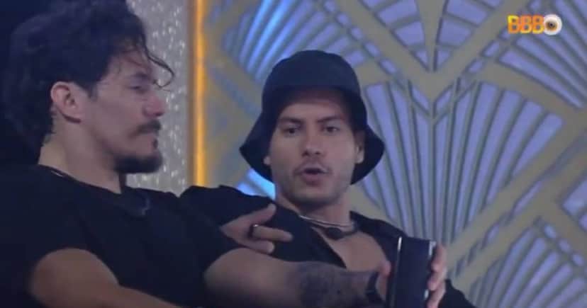 BBB22: Eliezer e Arthur Aguiar acreditam que Vyni sairá no Paredão (Foto: Reprodução) BBB22: Eliezer e Arthur Aguiar acreditam que Vyni sairá no Paredão (Foto: Reprodução)