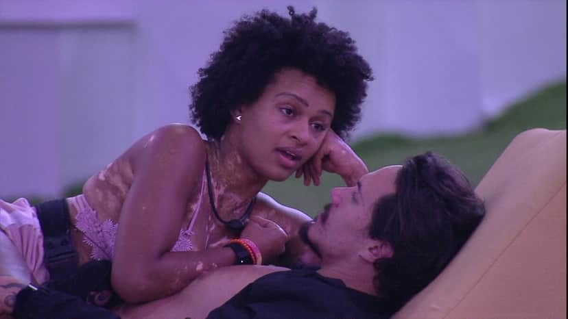 BBB22: Natália desabafa com Eliezer sobre suas aliadas (Foto: Reprodução) BBB22: Natália desabafa com Eliezer sobre suas aliadas (Foto: Reprodução)