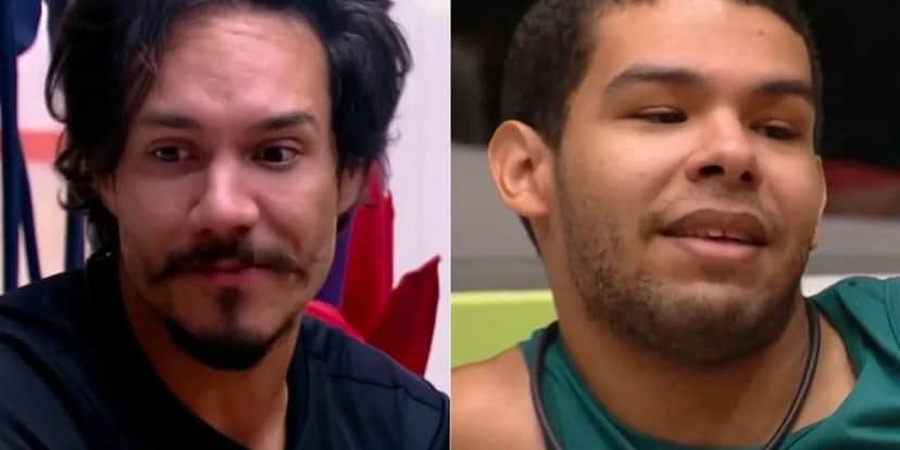 Eliezer e Viny no BBB22 (Foto: Reprodução) Eliezer e Viny no BBB22 (Foto: Reprodução)
