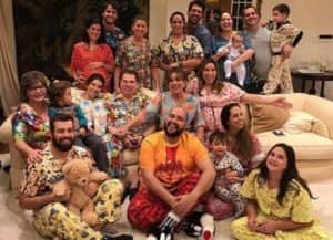 A família de Silvio Santos estava na torcida por Tiago no BBB22 (Foto: Reprodução / Instagram) A família de Silvio Santos estava na torcida por Tiago no BBB22 (Foto: Reprodução / Instagram)