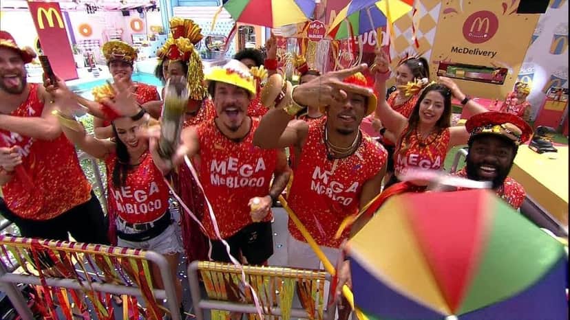 BBB22: Brothers participam da folia em evento de marca patrocinadora (Foto: Reprodução) BBB22: Brothers participam da folia em evento de marca patrocinadora (Foto: Reprodução)