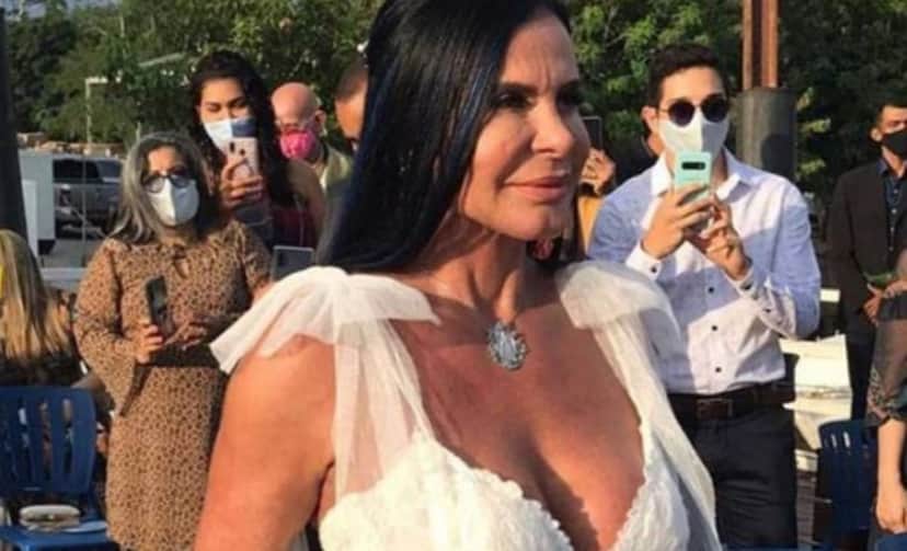 Gretchen subiu ao altar 18 vezes, sendo a última, em 2020 Gretchen subiu ao altar 18 vezes, sendo a última, em 2020