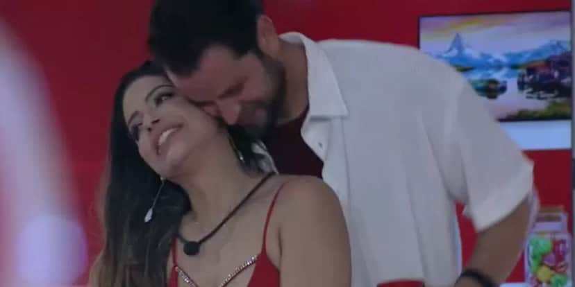 BBB22: Gustavo e Laís têm um relacionamento amoroso no reality show (Foto: Reprodução) BBB22: Gustavo e Laís têm um relacionamento amoroso no reality show (Foto: Reprodução)