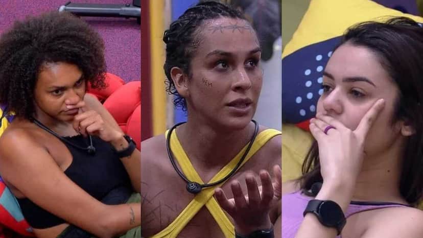BBB22: Eslovênia nega aliança com as Comadres (Foto: Reprodução/Montagem)
