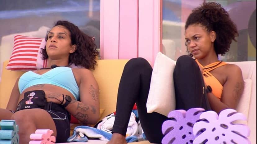 BBB22: Jessilane revela medo de Natália para Linn da Quebrada (Foto: Reprodução) BBB22: Jessilane revela medo de Natália para Linn da Quebrada (Foto: Reprodução)