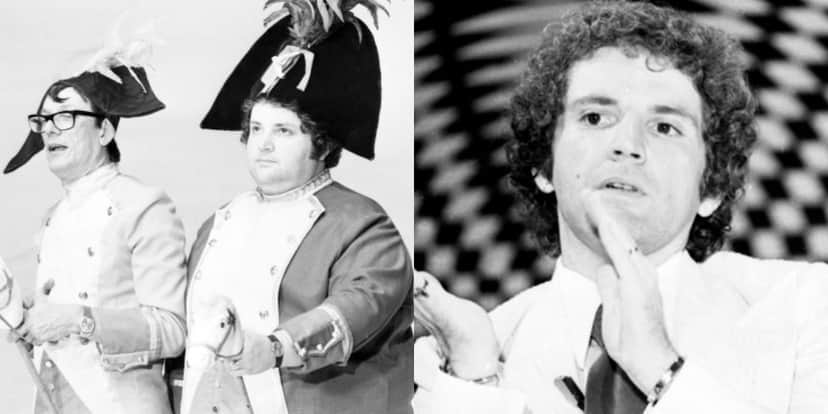 Jô Soares no programa "Faça Humor, Não Faça Guerra", antes e depois de emagrecer (Foto: Divulgação/TV Globo) Jô Soares no programa "Faça Humor, Não Faça Guerra", antes e depois de emagrecer (Foto: Divulgação/TV Globo)