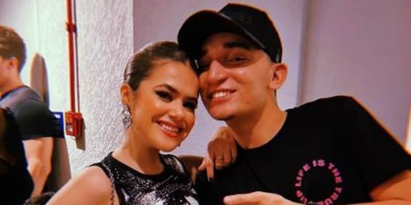 João Gomes em foto tirada com Maisa (Foto: Reprodução) João Gomes em foto tirada com Maisa (Foto: Reprodução)