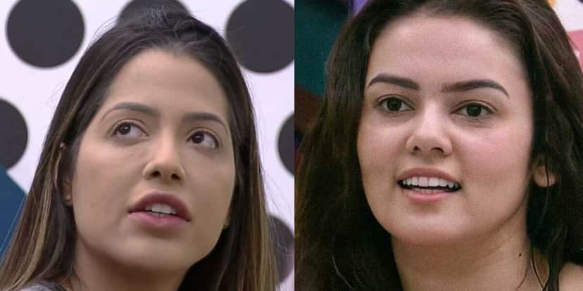 BBB22: Laís desabafa com Eslovênia (Foto: Reprodução/Montagem) BBB22: Laís desabafa com Eslovênia (Foto: Reprodução/Montagem)