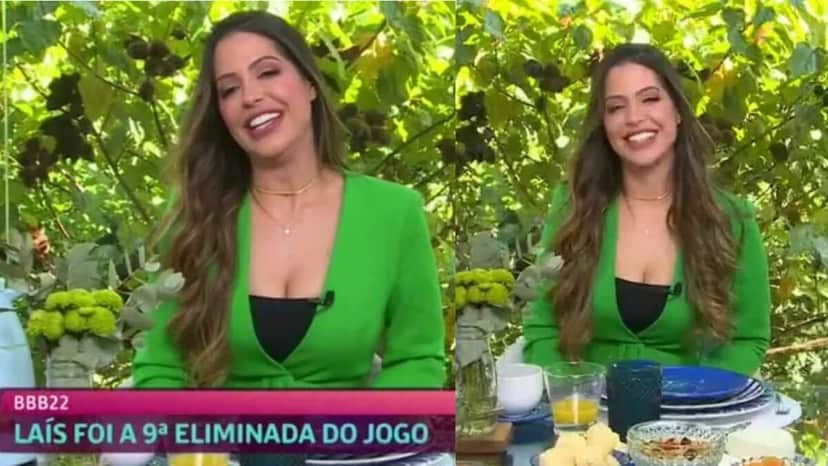 BBB22: Laís abriu o jogo no Mais Você (Foto: Reprodução/Montagem) BBB22: Laís abriu o jogo no Mais Você (Foto: Reprodução/Montagem)
