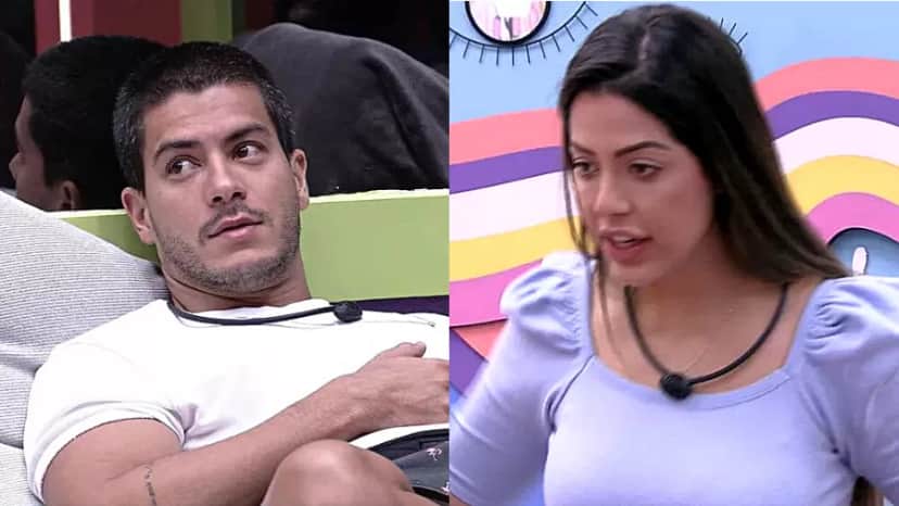 Laís e Arthur Aguiar voltaram a surpreender no BBB22 (Foto: Reprodução) Laís e Arthur Aguiar voltaram a surpreender no BBB22 (Foto: Reprodução)