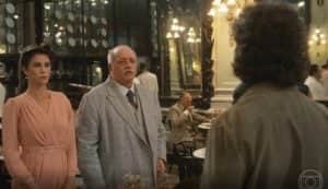 Leônidas encontra Bartolomeu e Anastácia em "Além da Ilusão" (Foto: Reprodução / Globo) Leônidas encontra Bartolomeu e Anastácia em "Além da Ilusão" (Foto: Reprodução / Globo)