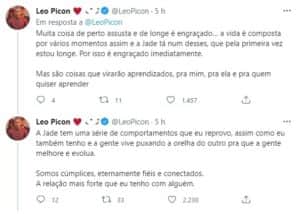 Leo Picon, irmão de Jade Picon do BBB22 (Foto: Reprodução / Twitter) Leo Picon, irmão de Jade Picon do BBB22 (Foto: Reprodução / Twitter)