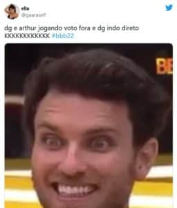 Internautas comentaram sobre a liderança de Lucas no BBB22 (Foto: Reprodução / Twitter) Internautas comentaram sobre a liderança de Lucas no BBB22 (Foto: Reprodução / Twitter)