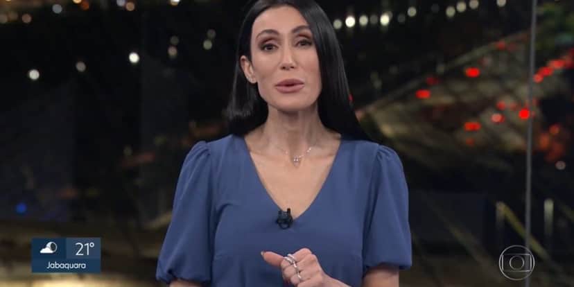 Michelle Barros, da Globo - Foto: Reprodução Michelle Barros, da Globo - Foto: Reprodução