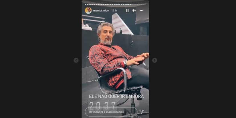 "Acabou", Marcos Mion vê fim do Caldeirão, senta em estúdios da Globo e confirma: "Eu não quero" "Acabou", Marcos Mion vê fim do Caldeirão, senta em estúdios da Globo e confirma: "Eu não quero"
