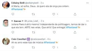 Maria Marruá emocionou o público que acompanhou a novela da Globo (Foto: Reprodução / Twitter) Maria Marruá emocionou o público que acompanhou a novela da Globo (Foto: Reprodução / Twitter)