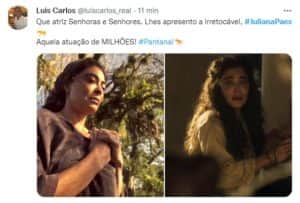 Nova novela da Globo está sendo sucesso de público e crítica (Foto: Reprodução / Twitter) Nova novela da Globo está sendo sucesso de público e crítica (Foto: Reprodução / Twitter)