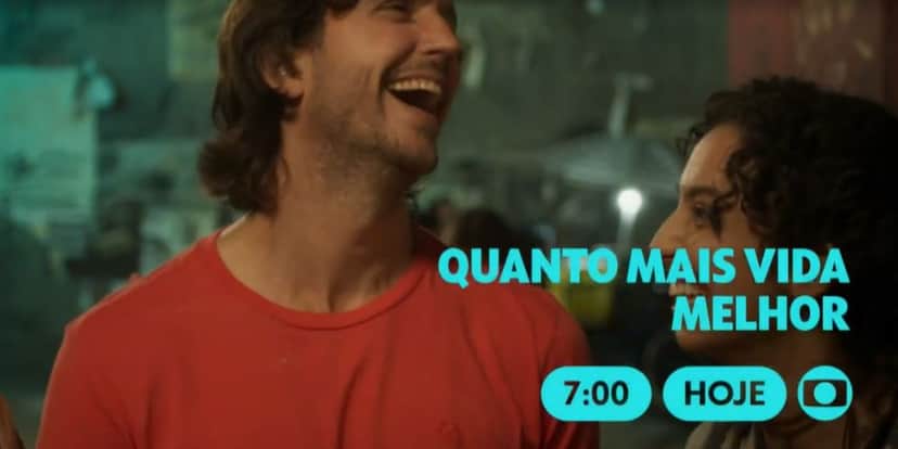 Chamada de "Quanto Mais Vida, Melhor!" soou sugestiva (Foto: Reprodução/TV Globo) Chamada de "Quanto Mais Vida, Melhor!" soou sugestiva (Foto: Reprodução/TV Globo)