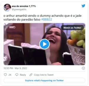 Internautas reagiram sobre a trollagem que o Big Boss irá fazer com os brothers do BBB22 (Foto: Reprodução / Twitter) Internautas reagiram sobre a trollagem que o Big Boss irá fazer com os brothers do BBB22 (Foto: Reprodução / Twitter)