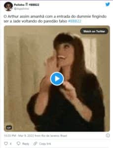 Internautas reagiram sobre a trollagem que o Big Boss irá fazer com os brothers do BBB22 (Foto: Reprodução / Twitter) Internautas reagiram sobre a trollagem que o Big Boss irá fazer com os brothers do BBB22 (Foto: Reprodução / Twitter)