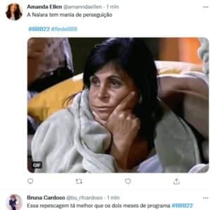 Internautas se divertem com lavação de roupa suja dos eliminados do BBB22 (Foto: Reprodução / Twitter) Internautas se divertem com lavação de roupa suja dos eliminados do BBB22 (Foto: Reprodução / Twitter)