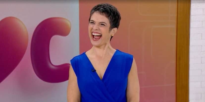 Sandra Annenberg participou do "Mais Você" (Foto: Reprodução/TV Globo) Sandra Annenberg participou do "Mais Você" (Foto: Reprodução/TV Globo)