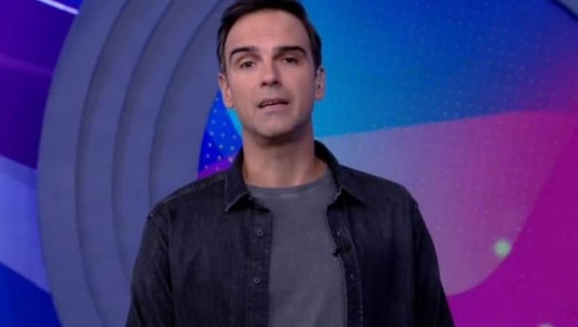 Confinados do BBB22 percebem algo errado com Tadeu Schmidt, que havia acabado de comentar sobre acidente de Rodrigo Confinados do BBB22 percebem algo errado com Tadeu Schmidt, que havia acabado de comentar sobre acidente de Rodrigo