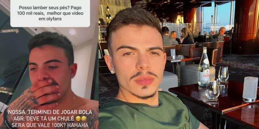 Thomaz Costa, ator de "Carrossel", chocou com vídeo íntimo (Foto: Reprodução/Instagram) Thomaz Costa, ator de "Carrossel", chocou com vídeo íntimo (Foto: Reprodução/Instagram)