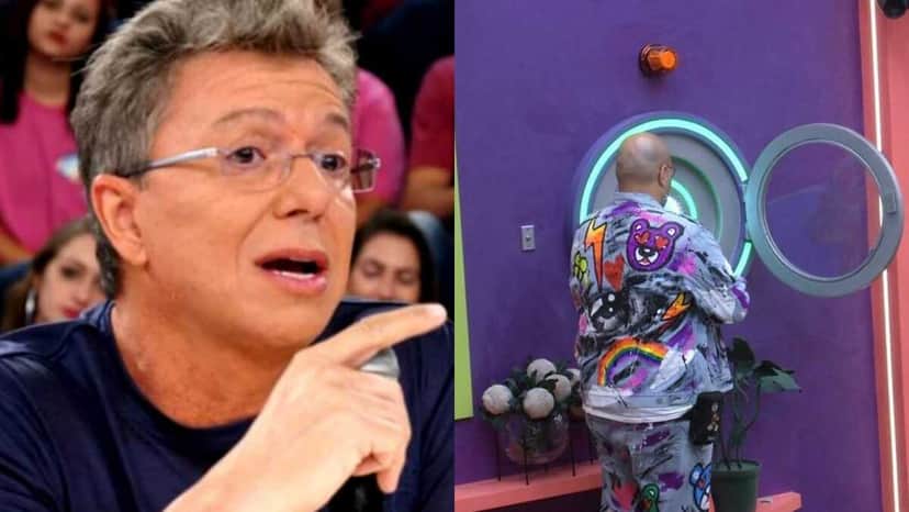 BBB22: Boninho se sente traído por Tiago Abravanel (Foto: Reprodução/Montagem) BBB22: Boninho se sente traído por Tiago Abravanel (Foto: Reprodução/Montagem)