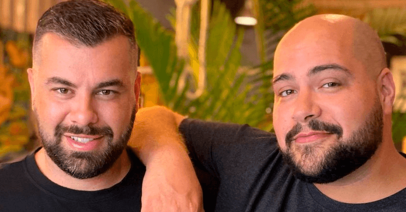 Tiago Abravanel e o marido, Fernando Poli (Foto: Reprodução) Tiago Abravanel e o marido, Fernando Poli (Foto: Reprodução)