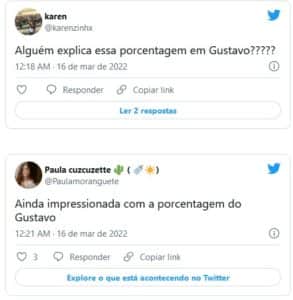 Fãs de Arthur passaram a votar no brother após briga no BBB22 (Foto: Reprodução / Twitter) Fãs de Arthur passaram a votar no brother após briga no BBB22 (Foto: Reprodução / Twitter)