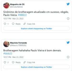 Web não repercutiu a cena de Arthur e Scooby se depilando no BBB22 (Foto: Reprodução / Twitter) Web não repercutiu a cena de Arthur e Scooby se depilando no BBB22 (Foto: Reprodução / Twitter)