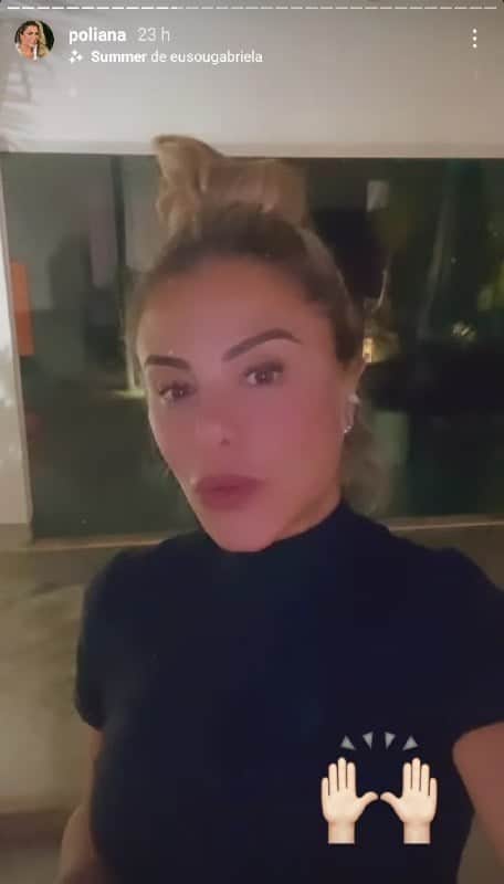 Poliana Rocha surgiu abalada com doença de seu cachorro Poliana Rocha surgiu abalada com doença de seu cachorro