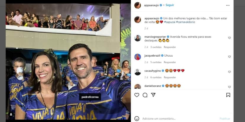 Fora da Globo, Ana Paula Araújo expõe ao mundo seu grande amor e não esconde mais: "Tão bom" Fora da Globo, Ana Paula Araújo expõe ao mundo seu grande amor e não esconde mais: "Tão bom"