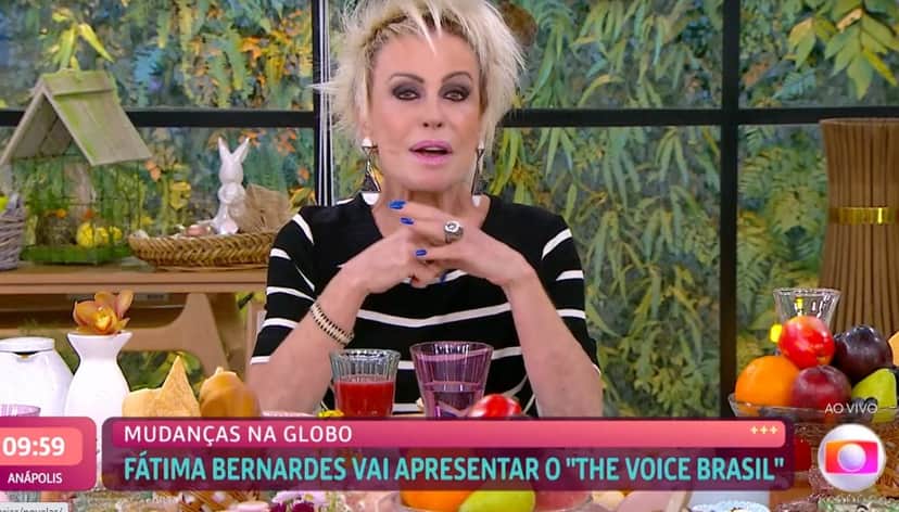 Ana Maria Braga falou sobre as mudanças na Globo