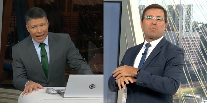 Com Rodrigo Bocardi fora do BDSP, substituto assume jornal e desaba na Globo: Audiências 15/04 Com Rodrigo Bocardi fora do BDSP, substituto assume jornal e desaba na Globo: Audiências 15/04