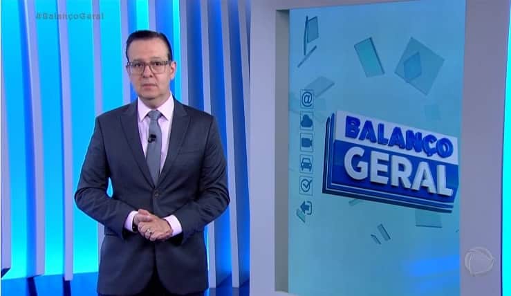 Celso Zucatelli apresentou o Balanço Geral durante a ausência de Reinaldo Gottino Celso Zucatelli apresentou o Balanço Geral durante a ausência de Reinaldo Gottino