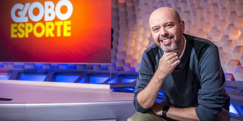 Alex Escobar no Globo Esporte - Foto: Reprodução / Internet Alex Escobar no Globo Esporte - Foto: Reprodução / Internet