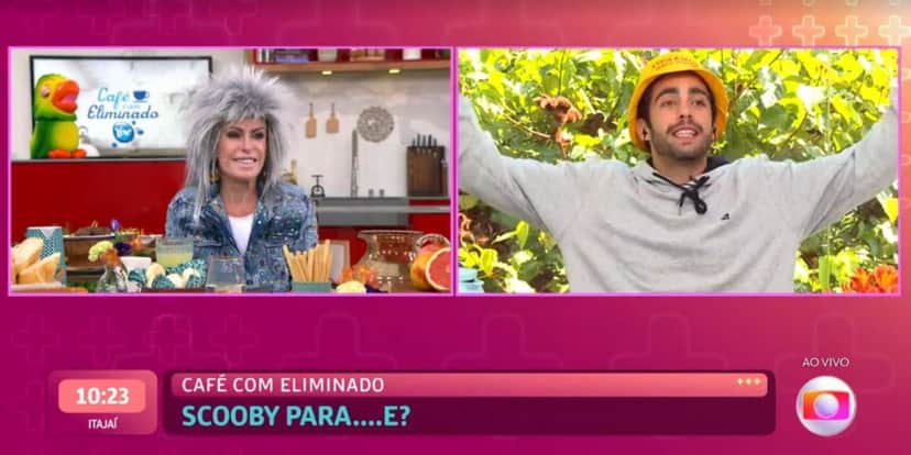 Ana Maria Braga conversou com Pedro Scooby no "Mais Você" (Foto: Reprodução/TV Globo) Ana Maria Braga conversou com Pedro Scooby no "Mais Você" (Foto: Reprodução/TV Globo)